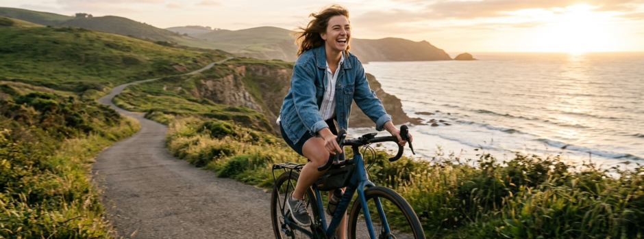 Playing the bike is fun and feels its own freedom
